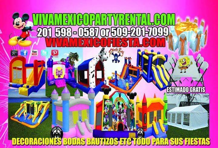 3 GUYS PARTY RENTAL LLC ,  PHONE .  201-598-0587 & 732-791-8985 or TEXT